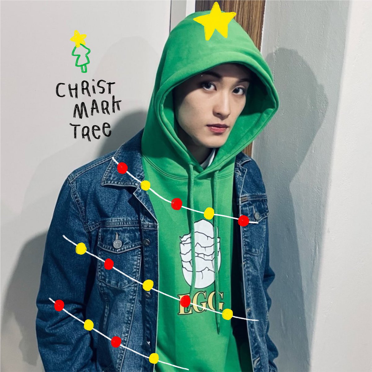 0813wm's tweet photo. เปนต้นคริสม้าด( ⋅֊⋅ )🎄⭐️ https://t.co/egTIDBVsob