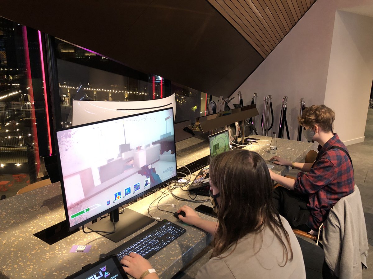 musehiv3's tweet photo. It was so cool to have so many people play test our game @GameDevLondon expo yesterday! And nice to finally have met some game audio people IRL - you good humans you 🥲

@BeckySAudio @kasiaaudio @Caijonesaudio https://t.co/S6XtoC9y22