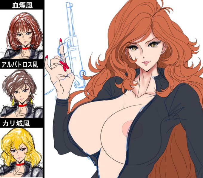 今夜のskeb依頼絵進捗チラ見せ〜
今描いてるのは日本で一番有名なセクシー美女キャラです(故に仲々ハードルが高い💦)今回は差分で髪型を各作品風に変えてみる予定。あと右手にハンドガン&amp;左手にはSMGを持たせる予定(宮崎演出作品ではルガー&amp;UZIが定番ですがこれも差分で色々遊んでみたい) 