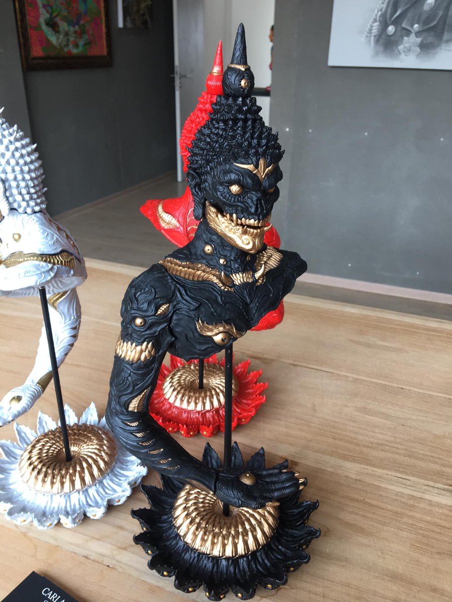 PaMaYaGi's tweet photo. 💎 Fake Buddha : อรหันต์ลวงตา 💎
Product &amp; 3D Sculpt By Pa Ma Ya
Color By Raditz Studio
Paint By Carla Uroboros https://t.co/gPAM665QJ0