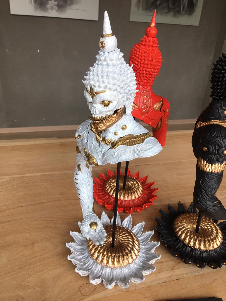 PaMaYaGi's tweet photo. 💎 Fake Buddha : อรหันต์ลวงตา 💎
Product &amp; 3D Sculpt By Pa Ma Ya
Color By Raditz Studio
Paint By Carla Uroboros https://t.co/gPAM665QJ0