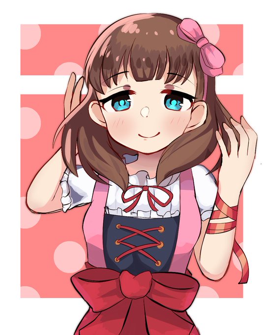 前川みく 「ツーサイドアップメイドみくにゃんが見たい 」|とり