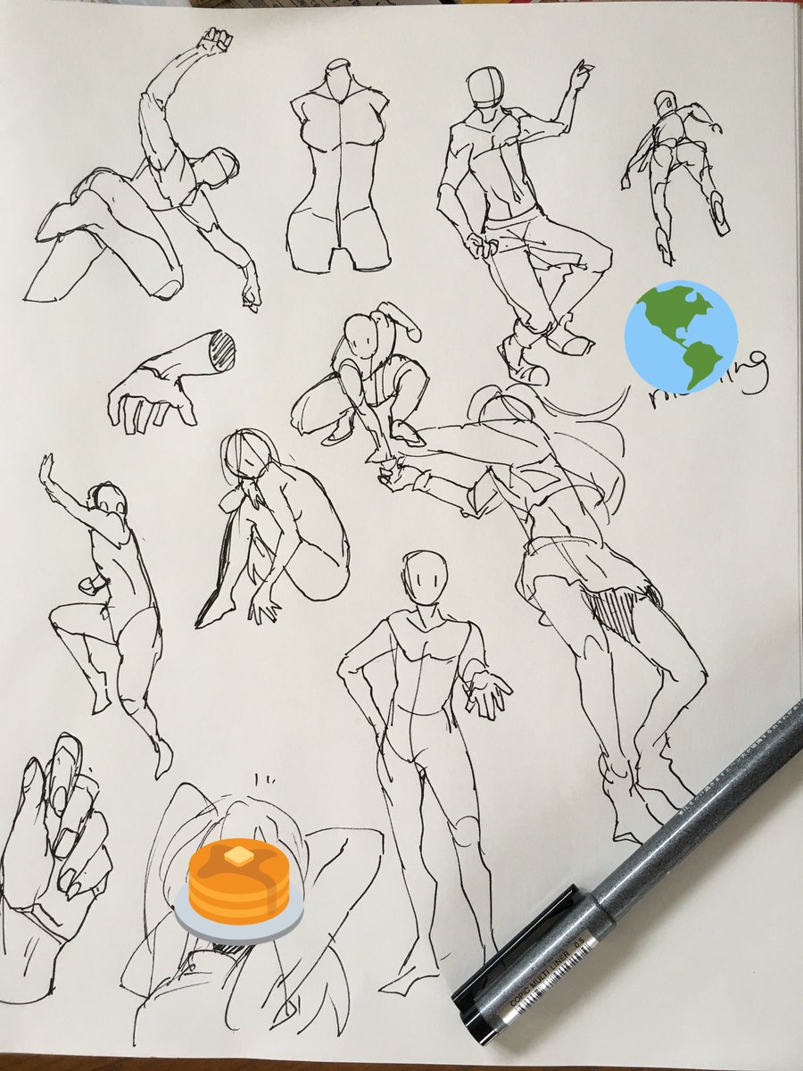 とにかく描く描く描く 