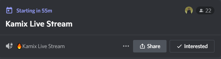 EtherMobs's tweet photo. Come join us for Kamix Live Steam!
Update you for the latest progress of Ethermobs

Discord: https://t.co/crf0sktHlD

#Ethermobs
#livesteam
#cnftproject 
#CNFT https://t.co/DE3EFiZB37