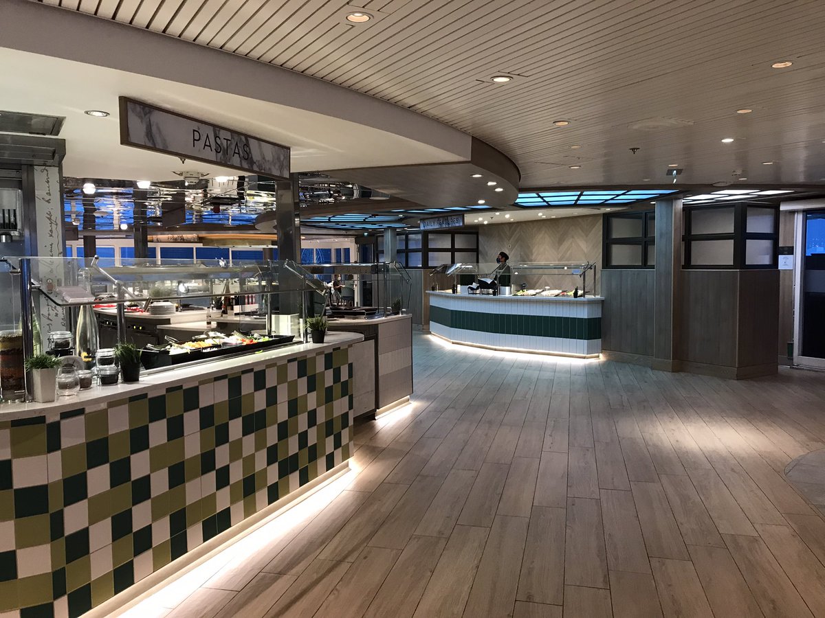 realfoodtravel's tweet photo. We’re on @CelebrityCruise Summit ship to a jaunt to @VisitTheBahamas Both the ship and Naussau and Bimini have strict but reasonable precautions - I feel safer than going to the grocery store. #RFTCelebritySummit #IsntItTime https://t.co/DM0sSywtWn