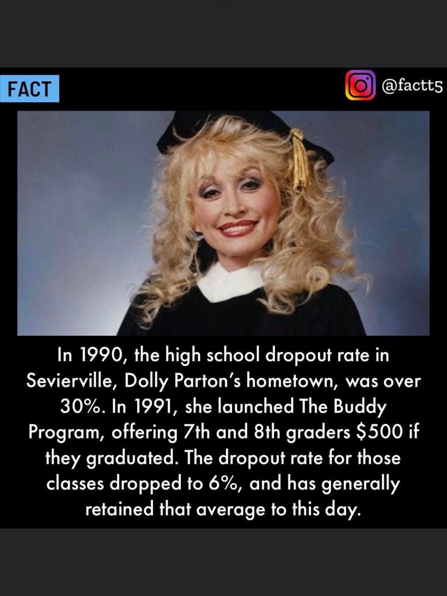 I love me some @DollyParton. If we ever have a queen here in the US she has my vote. Or president. Or anything else she wants.