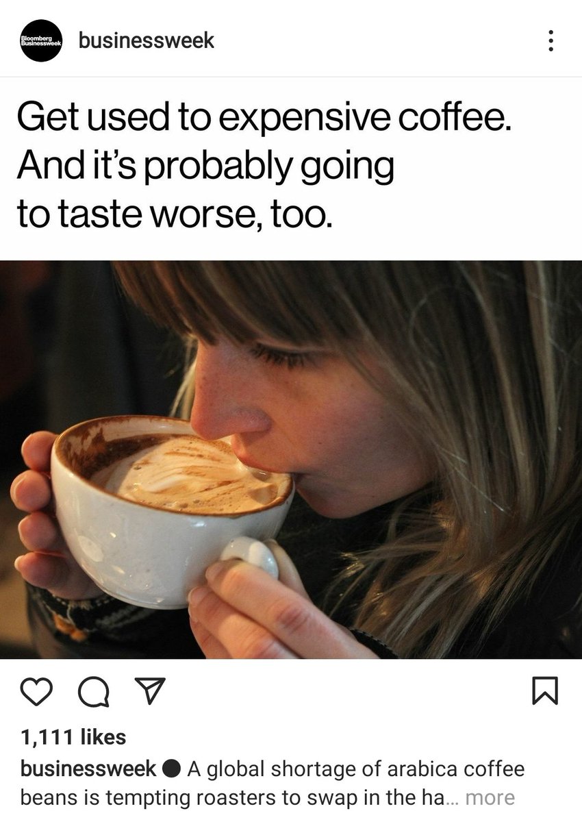 class_investor's tweet photo. Due to Global warming there is a Shortage of good Coffee. What if I told you a Company called @BioHarvestBHSC can pick the best harvest and duplicate it repeatedly GMO Free, Environmentally friendly, and at a lower cost? $BHSC $CNVCF #GMOFree #Humanutility #industrydisruptor https://t.co/dpIU5tmqgl