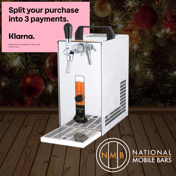 Lindr 20K Pygmy dispensers £370 plus VAT - Includes 1110 of NMB loyalty points worth over £10.
Spread the payments over 3 months interest free when you buy using Klarna. Lots of keg options available> nmb.beer
- Great for use with <a href="/KeyKeg/">KeyKeg_official</a> or <a href="/PolyKegUK/">PolyKegUK</a>  #beer #keg