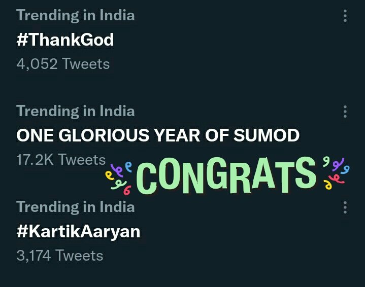 khannaIba1's tweet photo. Thank you all for participating！💝
And congratulations ！ Here we END the trend, with all the fun and our tagline in the trendlist！An Amazing year for #sumod and #jiyaras Indeed...🌺🙌
Congoooo！💃
ONE GLORIOUS YEAR OF SUMOD
#sumod https://t.co/hqJ6jQ47Ez