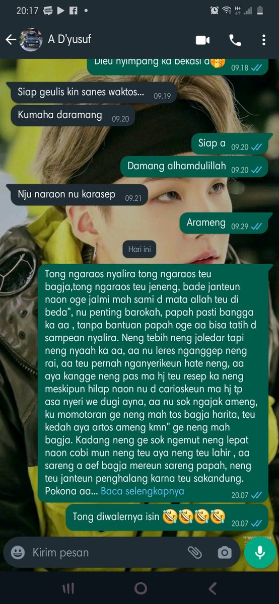 Ini pernyataan sayang aku sama kaka, td dia nelpon ngeluh sama aku,dia kaka ke 2 yg beda ibu tp satu ayah,jujur aku orang yg gengsi bilang sayang.peran aku kembali jadi anak sulung padahal anak bontot,aku punya banyak luka tp biar aku yg nanggung sendiri,tetep jadi motivator😊