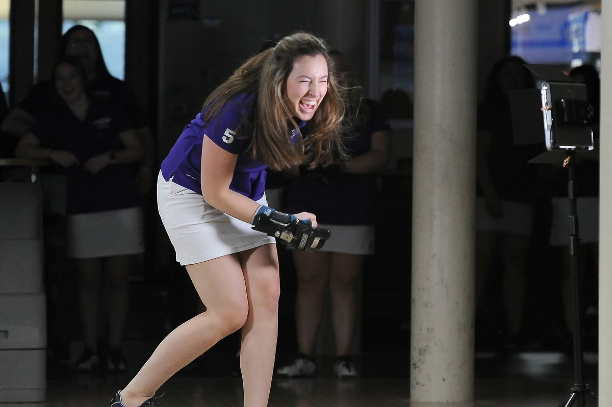 UWWAthletics's tweet photo. Looking for lots of these reactions today! 

No. 21 @warhawkbowling wraps up play today at the Warhawk Classic in Fort Atkinson today. Competition starts at 8:30 a.m. at Rock River Lanes!

#NCAABowl | #PoweredByTradition https://t.co/oZ0T8hfi3G