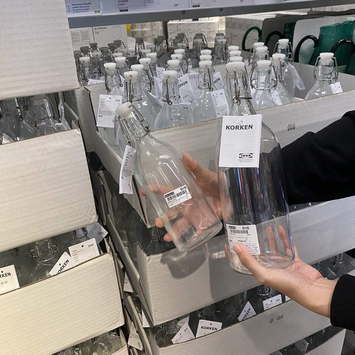 duperA_'s tweet photo. แก้วมัค 79฿
ขวดแก้วมีจุกล็อก 0.5L 29฿
ขวดแก้วมีจุกล็อก 1L 49฿
(ค่าหิ้ว +20฿/1)  shipping 40฿
ดูสินค้าเพิ่มเติมได้ที่ https://t.co/7m2hyIBEEA #รับหิ้วikea #ตลาดนัดnct #ตลาดนัดtreasure #ตลาดนัดenhyphen #ตลาดนัดaespa #ตลาดนัดblackpink #ตลาดนัดTXT https://t.co/AWjzFtpmJe