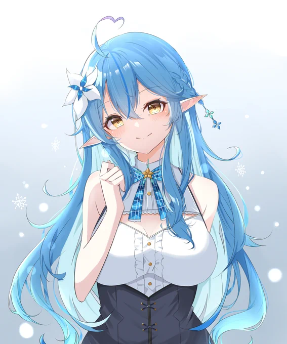💙💙💙
#見た人も無言で青い何かをあげる 