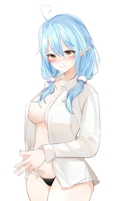 💙💙💙
#見た人も無言で青い何かをあげる 