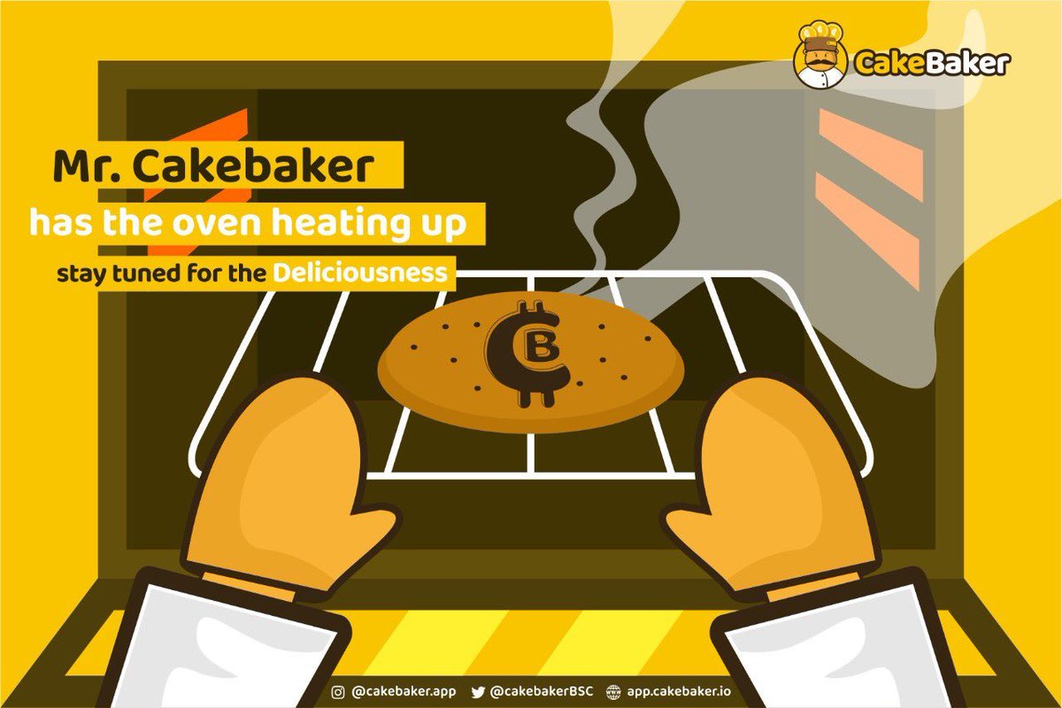 ProgressivMindz's tweet photo. @news_of_bsc @babyswap_bsc @BakedCakeToken Have you seen @cakebakerbsc #BSCGems #1000xgem #tokenhunter #cakebaker #bakedcake #cakebakerbsc #cake #newtoken #BSC #pancakeswap https://t.co/UMab4iXFwN