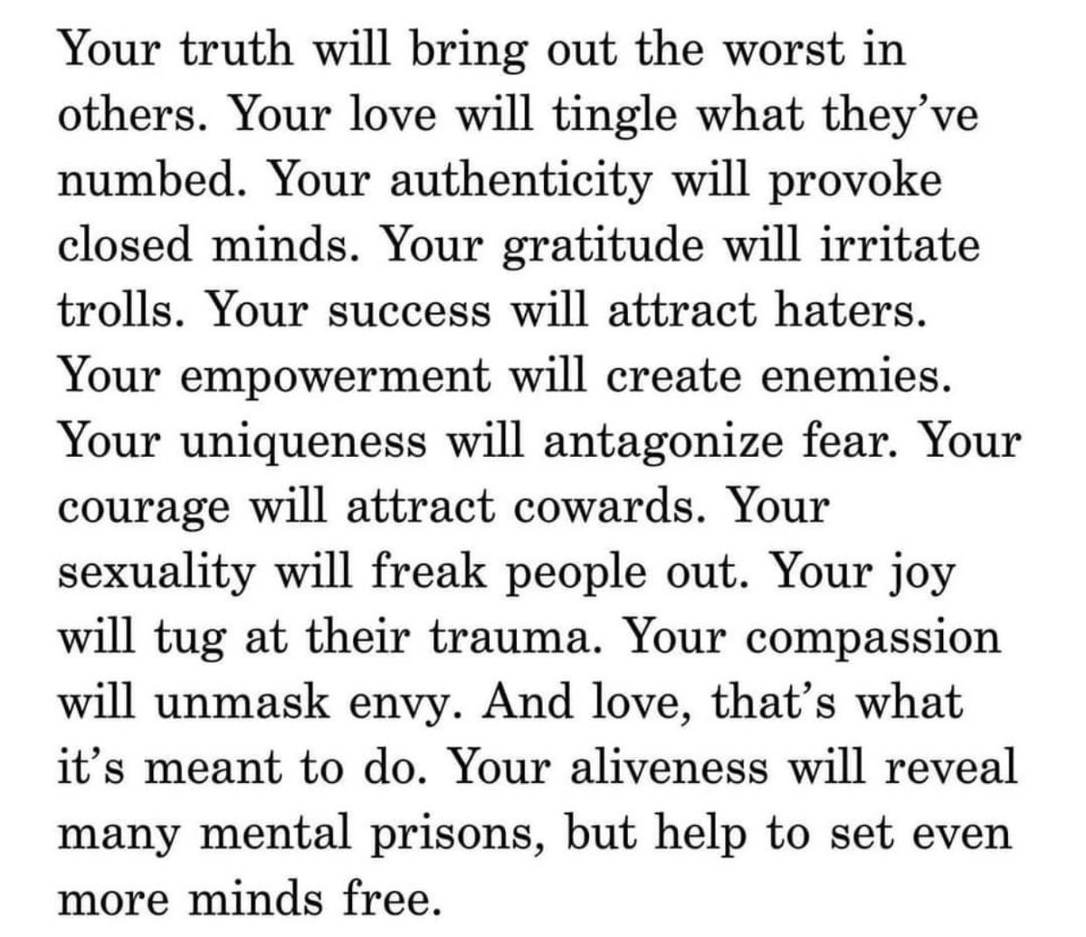 #SundayThoughts #BeYourself ❤️