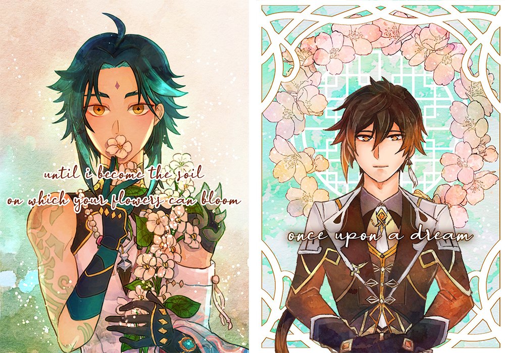 ukanomiyaki's tweet photo. (RT appreciated!) 
The pre-order form for my #tomozuha, #diluven and #zhongxiao books is up now! I'm also bringing mine and Atan's #ferdibert books! The books will be shipped out in early January! 

International: https://t.co/blmDNmUOXG
Indonesia: https://t.co/eJAjjNWZ8O https://t.co/kCQEaBJlxt