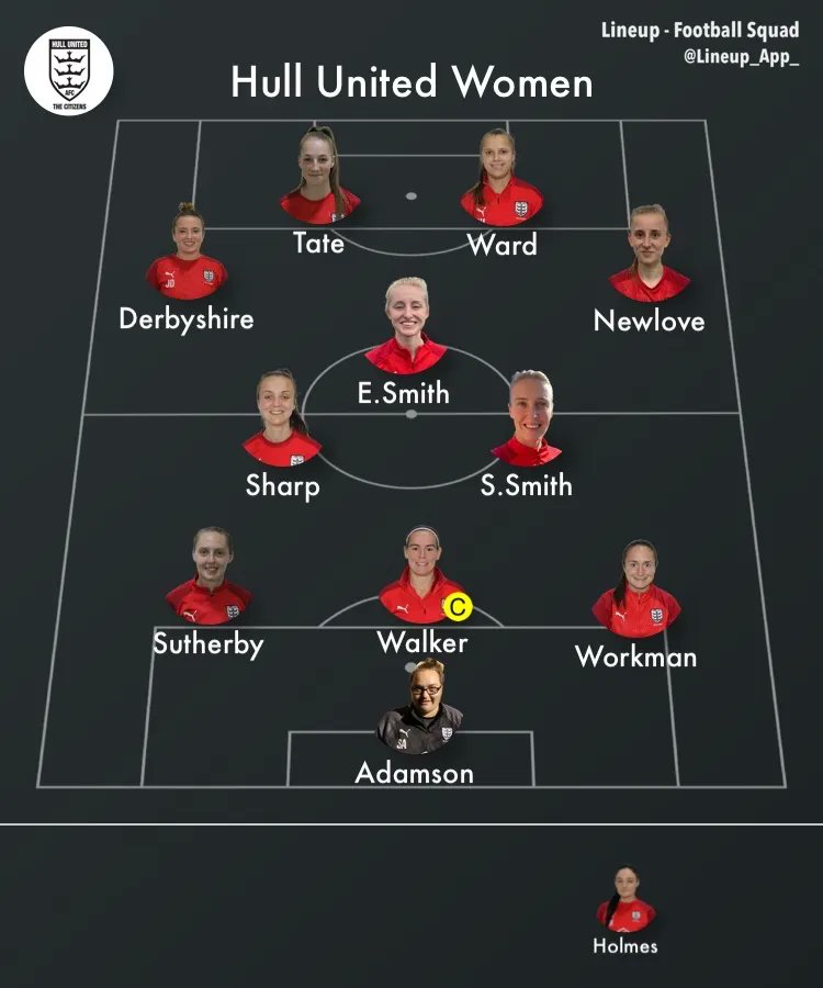 Womens First Team | Starting 11

Manager Lewis Poucher has selected his starting 11 for todays East Riding Cup Game v @northferriby Women. 

#thecitizens #eastridingcup