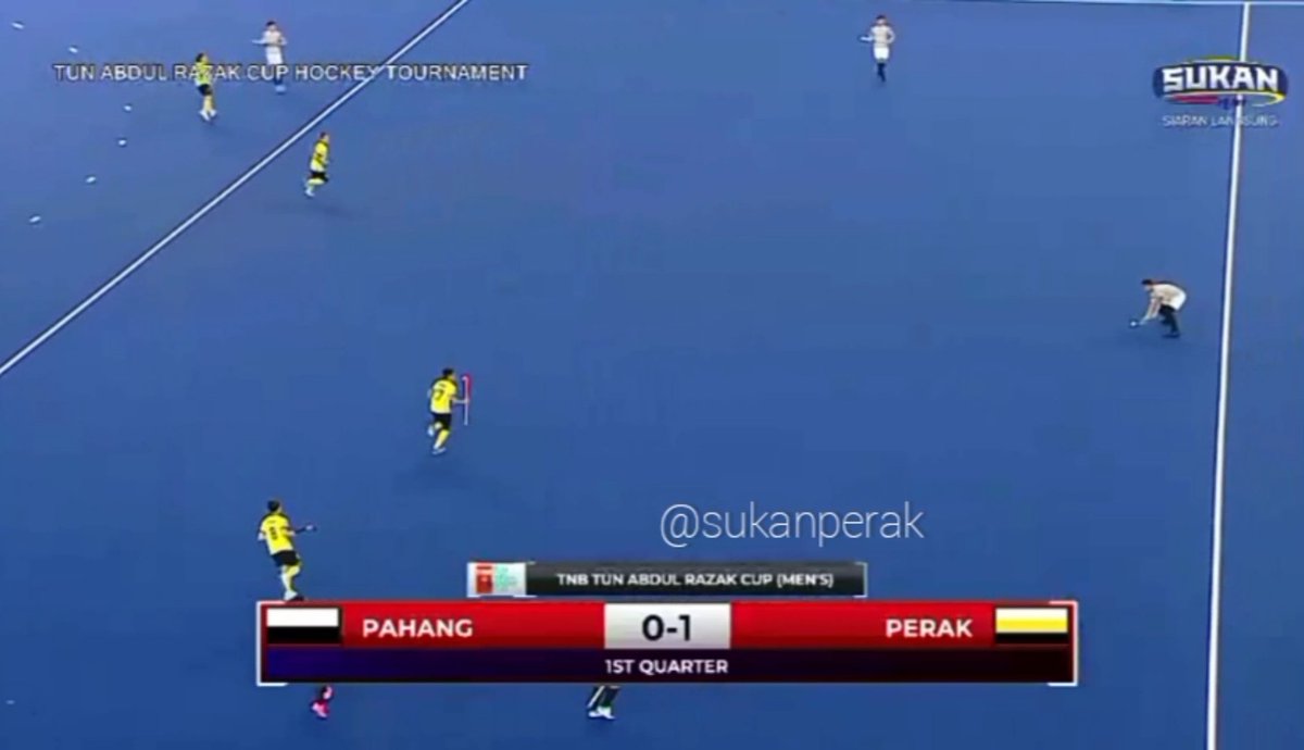 sukanperak's tweet photo. Tamat separuh masa pertama. Perak 1-0 Pahang #PRKvPAH Final Hoki Piala Tun Abdul Razak 2021 (Lelaki) #PerakPower
#Sukan #Perak #SukanPerak https://t.co/CN4ouOBNjA