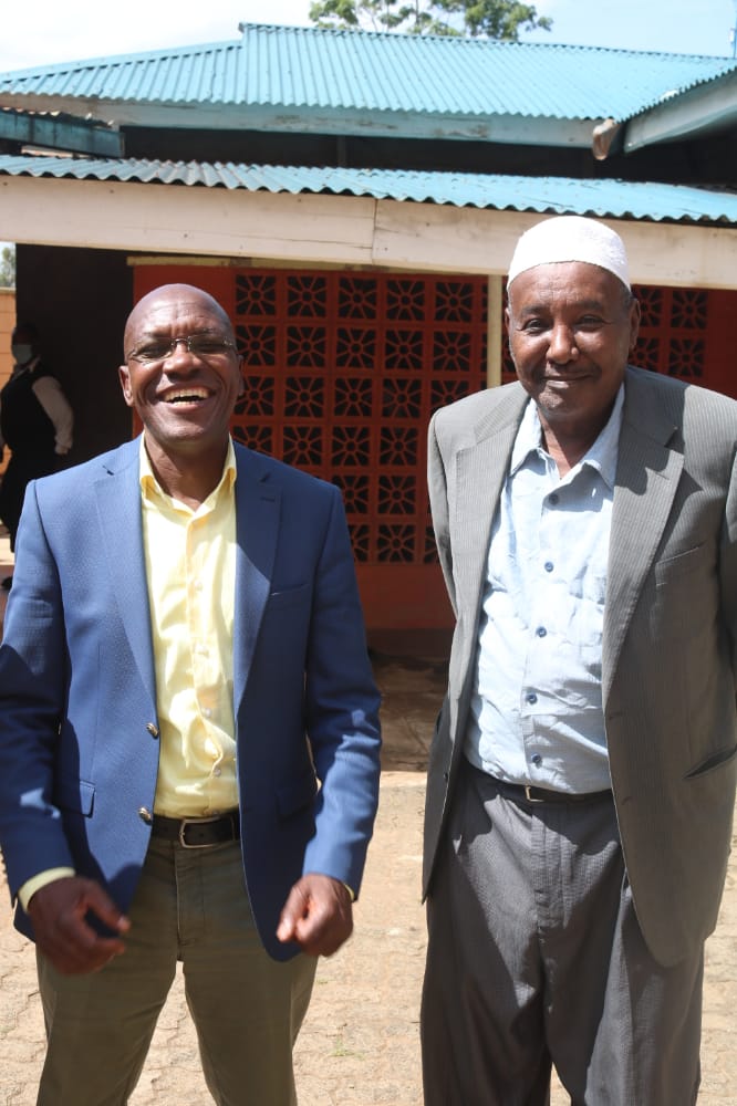 DrBKhalwale's tweet photo. A reunion today with the man who saw the future in me. Kakamega businessman, Mohammed Ibrahim helped to pay for my school fees at Kakamega High School when I was in Form 5. https://t.co/daY3ZGu5wY