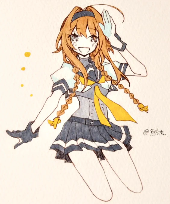 照月✨

#艦これ版深夜の真剣お絵描き60分一本勝負
#艦これ版真剣お絵描き60分一本勝負_20211121 