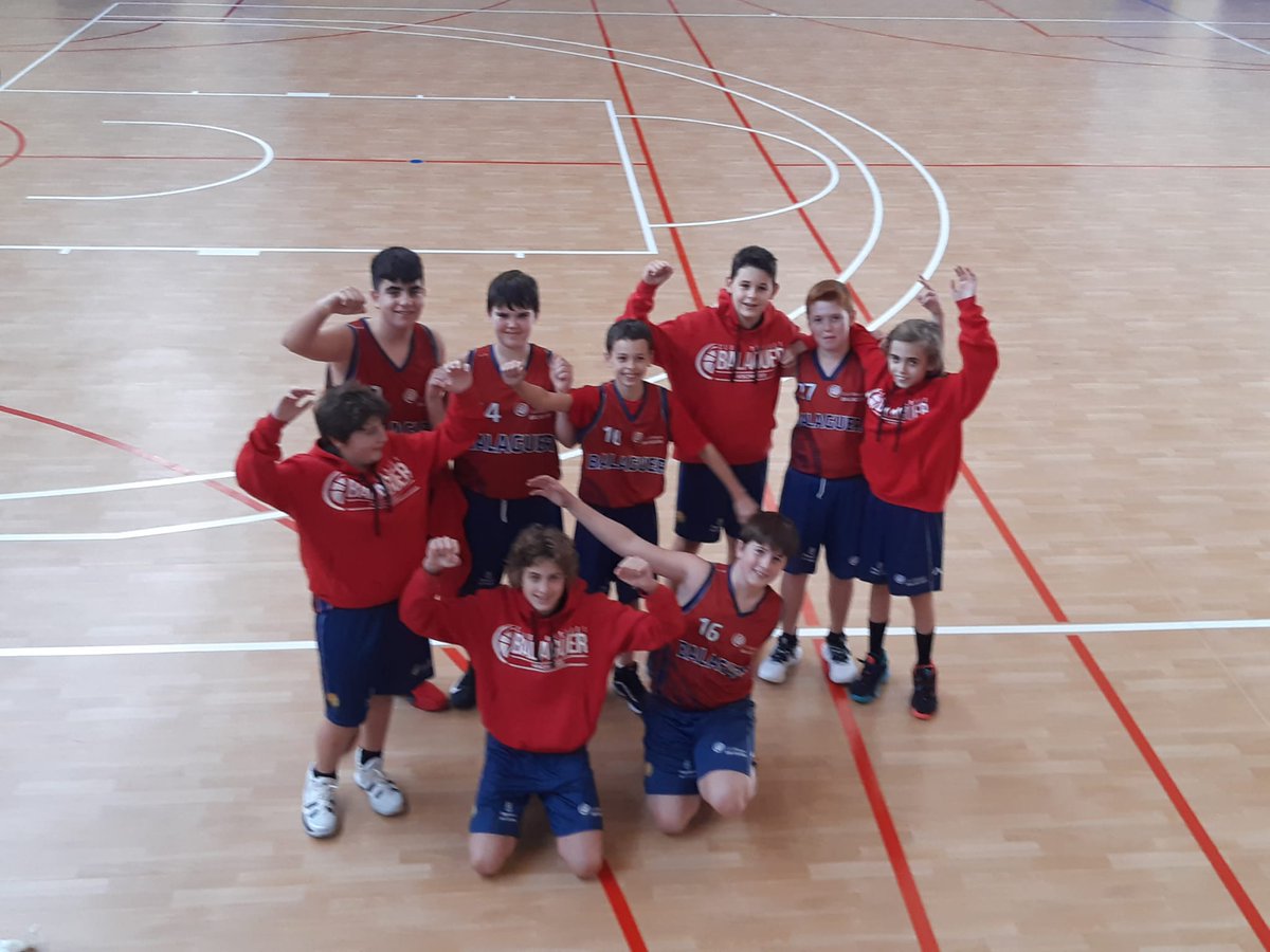 CBBalaguer's tweet photo. RESULTAT
INFANTIL MASCULÍ

@cbbellpuig 67
English with John @CBBalaguer 69

Partit entre equips molta igualats en tots els aspectes.
Victòria a la pròrroga en un partit molt vibrant.

#somCBB https://t.co/fy8Eb0sndc