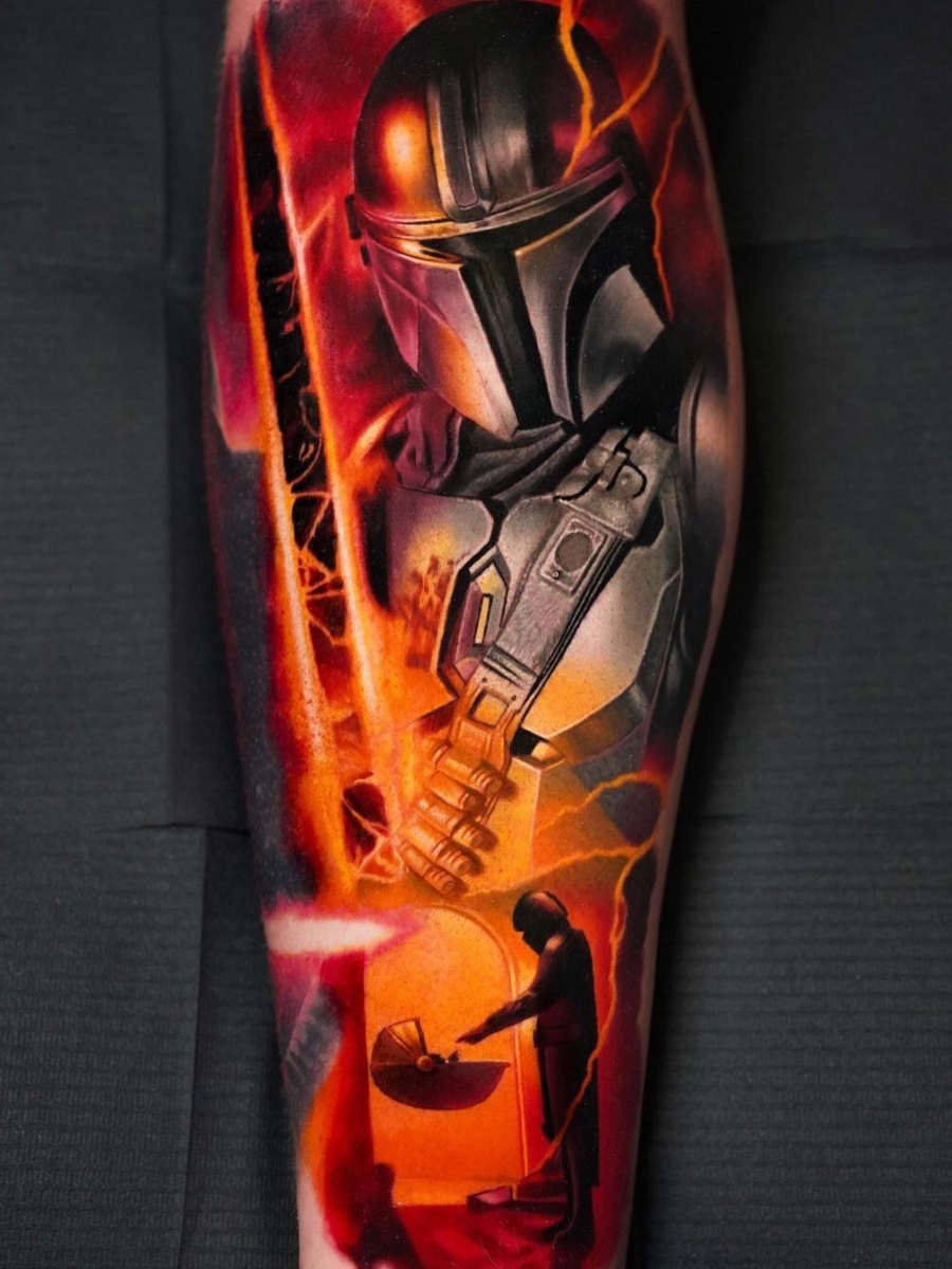 Mandalorian Tattoos History Meanings Designs #10 Mandalorian Tattoos History Meanings Designs