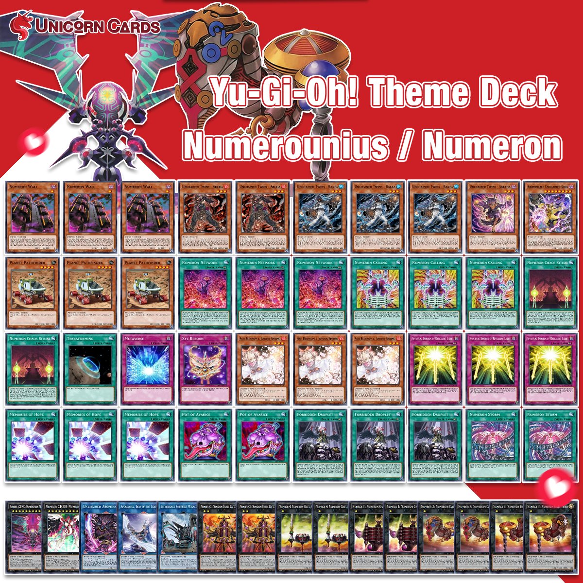 Numerounius / Numeron Deck Do you think you can improve this deck Please  share your thoughts and opinions on this deck https://t.co/4uWUs9qau5 # YuGiOh #yugiohcards #yugiohcommunity #yugiohcollection #yugiohcollector  # #Numeron #Numerounius