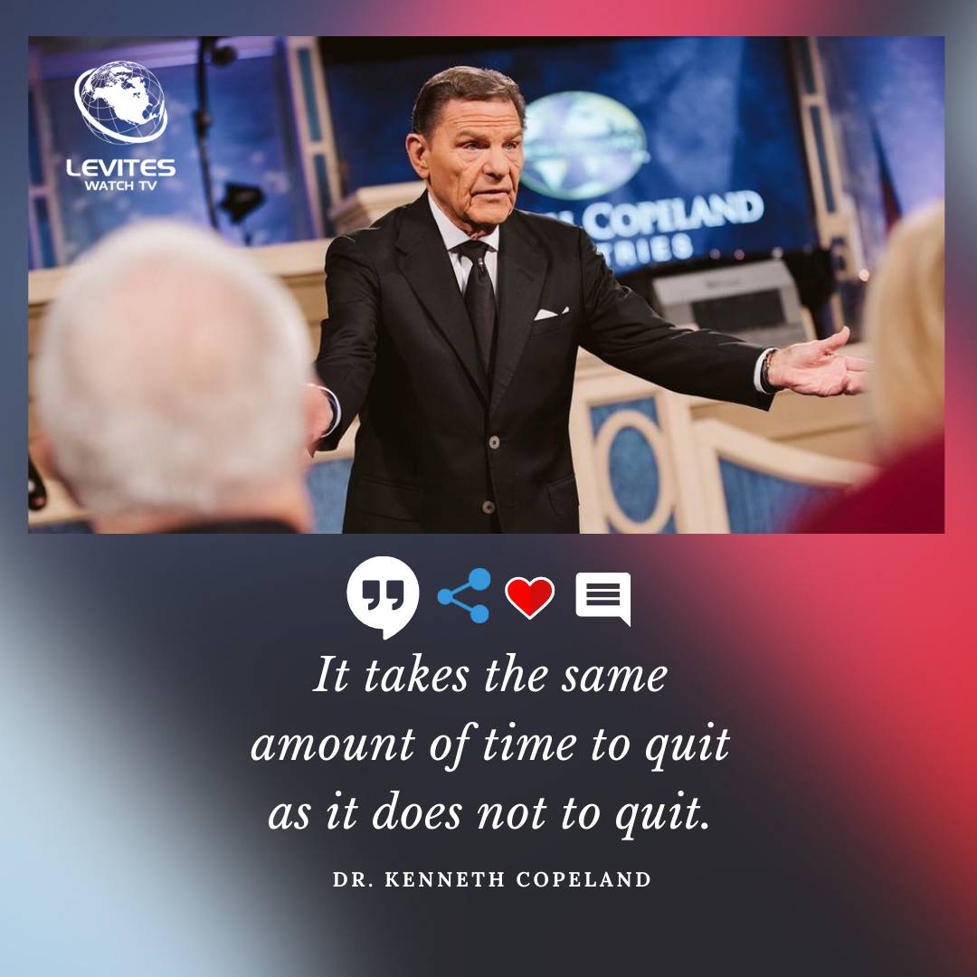 leviteswatchtv's tweet photo. “It takes the same amount of time to quit as it does not to quit.” @CopelandNetwork

#drkennethcopeland #kennethcopeland #copelandnetwork #gloriacopeland #leviteswatchtv https://t.co/Dhxsim9D7E