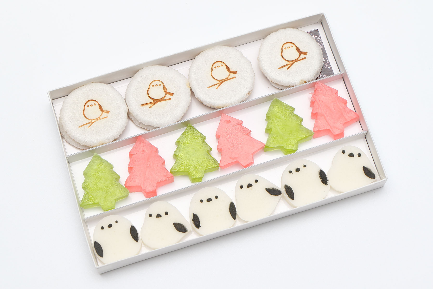 スイカにちょこん♡シマエナガ