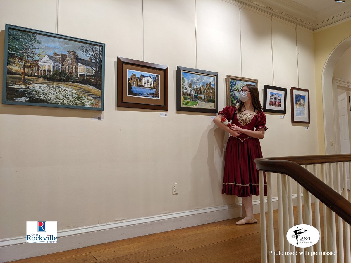 FriendsRcb's tweet photo. Clara, played by Charlotte of @RockvilleBallet, was drawn to the artwork and beauty of Glenview Mansion. Stop by today from 1:30-3:30 PM for the Meet the Artists Event! #ClarasMagicalJourney #RockvilleArts #BalletForAll #RCBNutcracker #MyRockville
@Rockville411
@RockvilleRec 1/2 https://t.co/ERtH4rENka