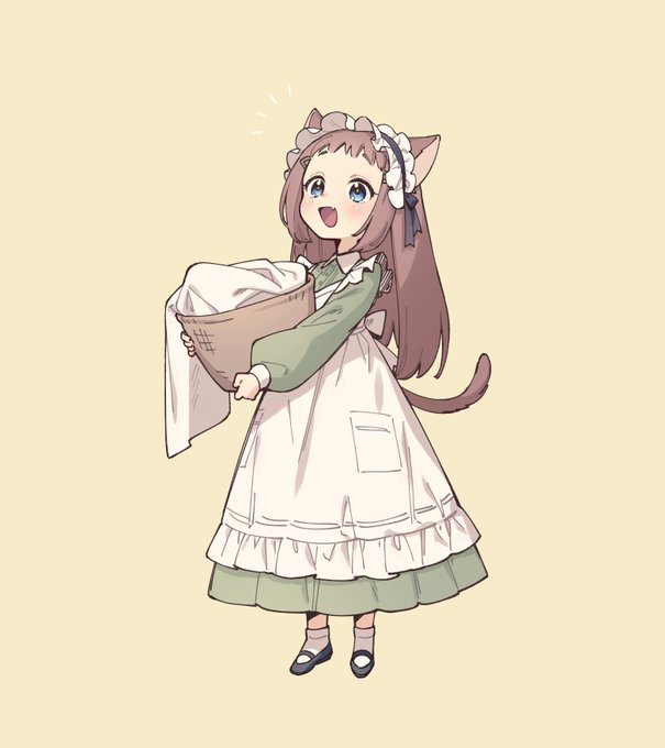 「猫娘 ドレス」のTwitter画像/イラスト(人気順)