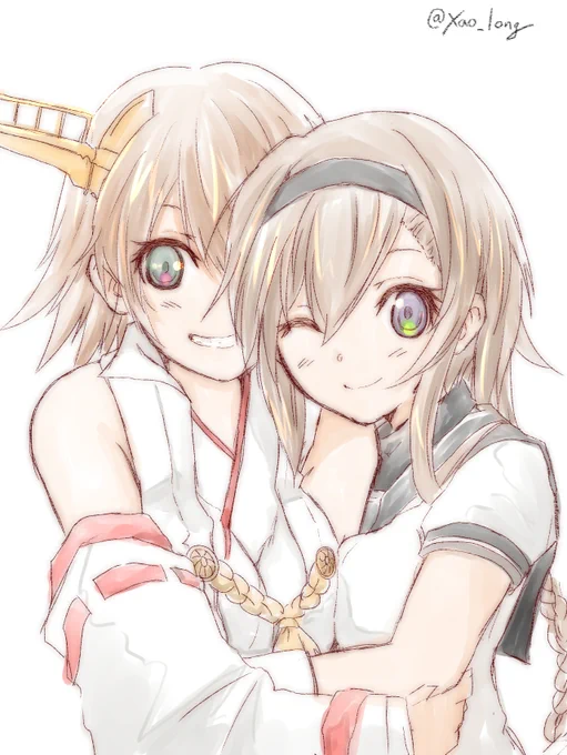 比叡さんと照月さん。
頼もしい戦友です。
#艦これ版深夜の真剣お絵描き60分一本勝負
#艦これ版真剣お絵描き60分一本勝負_20211121 