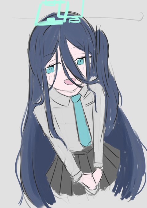 #ブルアカ #ブルーアーカイブ #ブルーアーカイブ版深夜の真剣お絵かき60分一本勝負アリス 