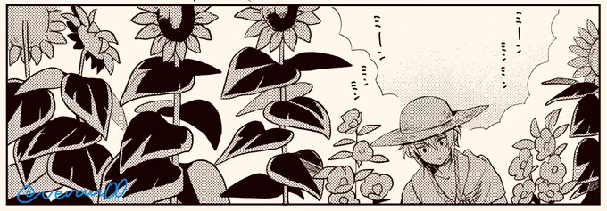また夏の話描いてるー! 