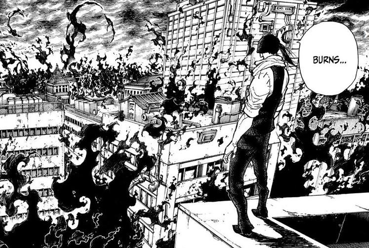 UrekMazinoBaby's tweet photo. Okubo is insane!!! 🤯 Like what happens now?! Where do you go from here?! #FireForce291 https://t.co/elJ12pHM3C