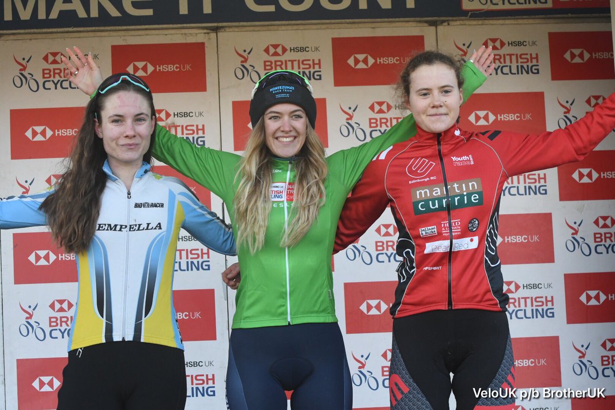 Women’s podium