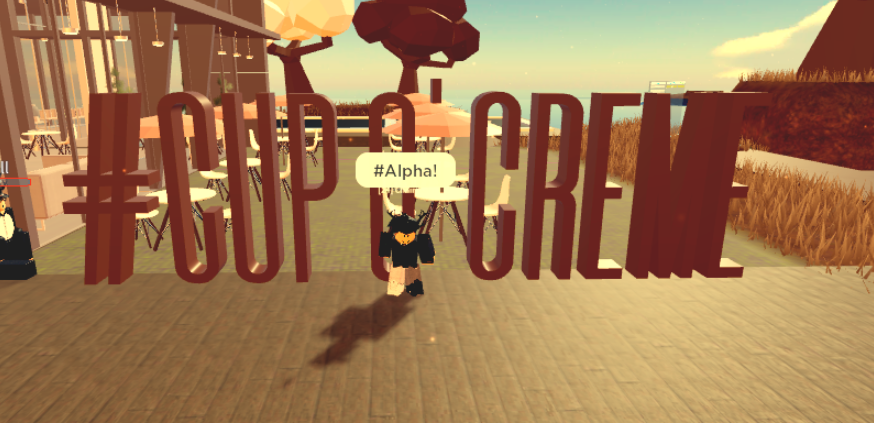 cupocreme's tweet photo. The Alpha version of our V3 is out!! Check out these mesmerizing beauty of these views. Check out the game  here https://t.co/BTealYntOX #cupocreme #roblox #robloxcafe https://t.co/olNusk2o5l