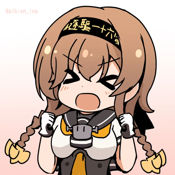 ガンガンいきますよー!!

#照月
#艦これ版深夜の真剣お絵描き60分一本勝負
#艦これ版真剣お絵描き60分一本勝負_20211121 