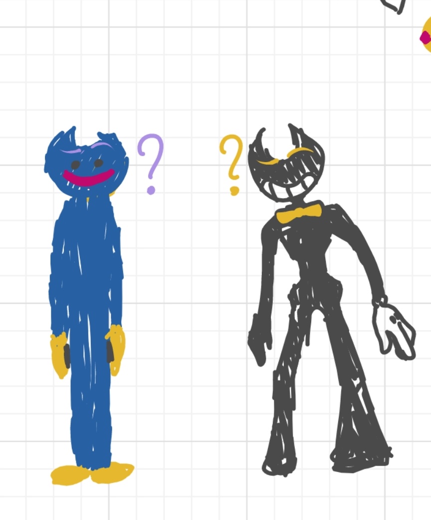 Nikthasus's tweet photo. not clickbait

#huggywuggy #BENDY #fanart https://t.co/YpvOpUHZsW