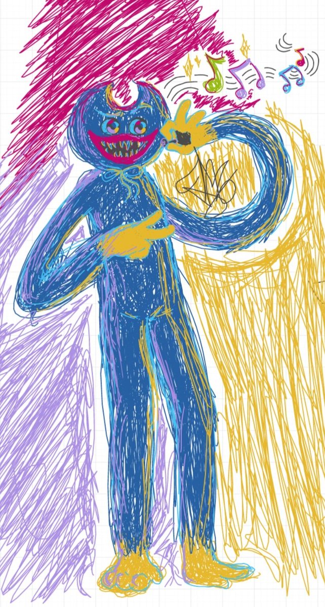 Nikthasus's tweet photo. not clickbait

#huggywuggy #BENDY #fanart https://t.co/YpvOpUHZsW