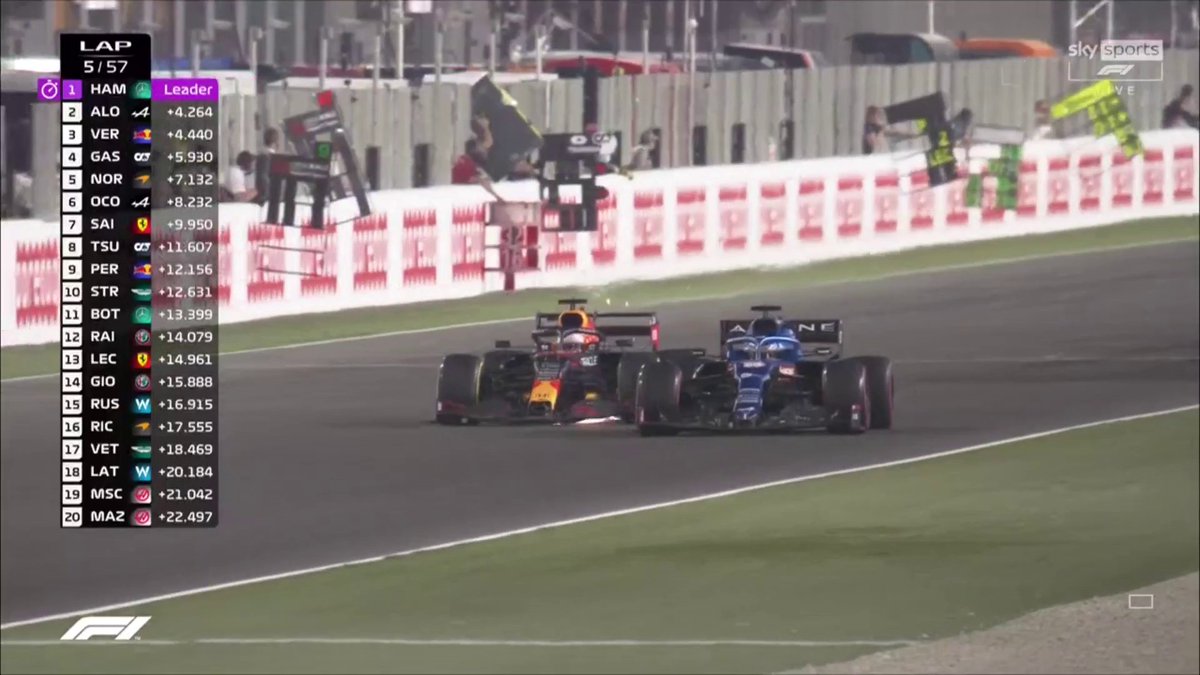 F1 LIVE: Lewis Hamilton closes in on Max Verstappen for title after Qatar  Grand Prix win -- full analysis and standings - The Athletic