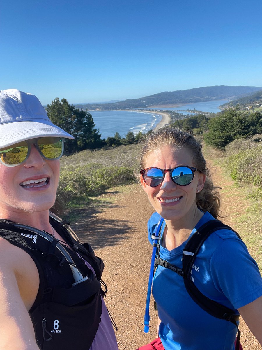 Glorious Saturday off with <a href="/BaiuMD/">Ioana Baiu</a>  running the a Double Dipsea - 16.3 miles w/ 4,200ft elevation gain! #NorCalLife. Why <a href="/StanfordSurgery/">Stanford Surgery</a> <a href="/OpNotes/">SUSurgeryResidency</a>.
