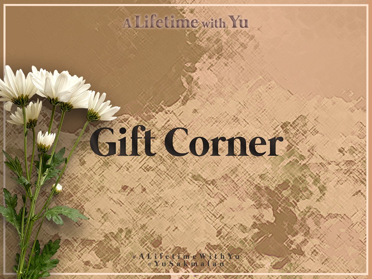 WithYu2O21's tweet photo. ㅤ

              A LIFETIME WITH YU:
                   GIFT CORNER
                    NOV. 21,2021 

                  #LifetimeWithYu 
                   #2YuSakmalan
              #MadeInStudio9005 

ㅤ https://t.co/5IJoXGmi3s