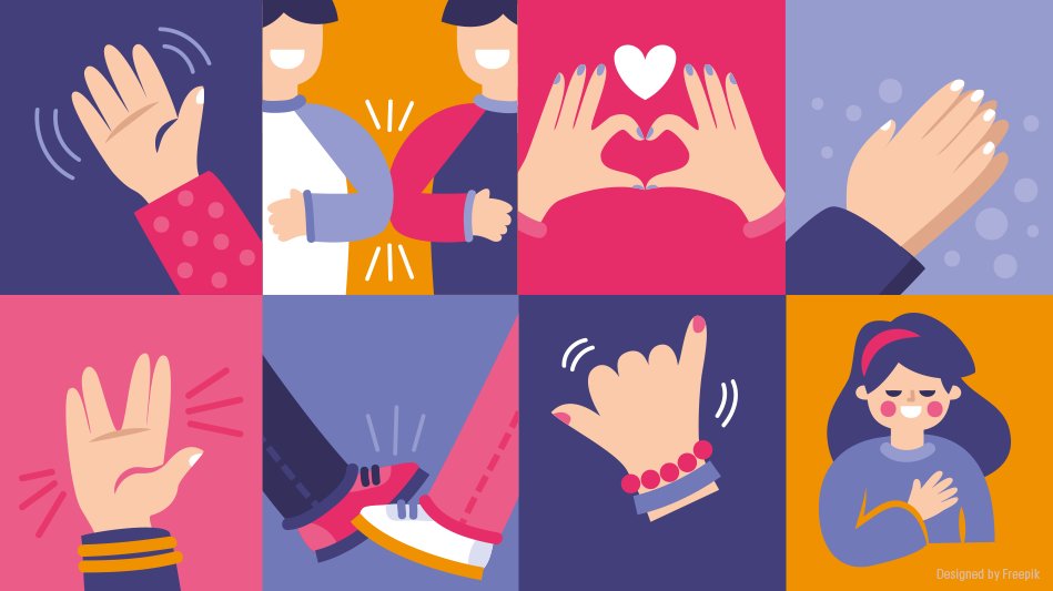 Hoy, 21 de noviembre, se celebra el #DiaMundialDelSaludo , práctica básica para la convivencia en todas las edades