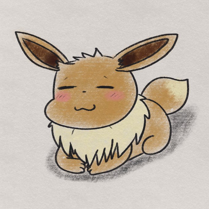 イーブイのtwitterイラスト検索結果