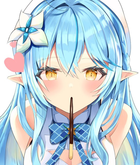 #見た人も無言で青い何かをあげる 