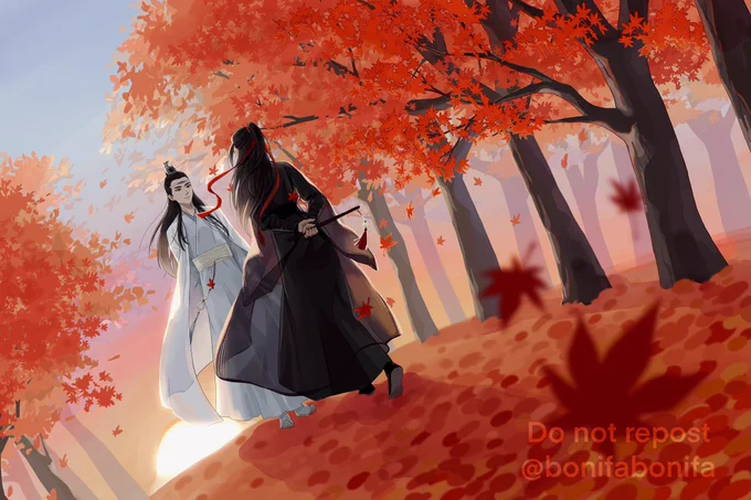 「藍湛!今日の夕餉は何にするんだ?」
#陳情令 #CQL #忘羨 #魔道祖師 