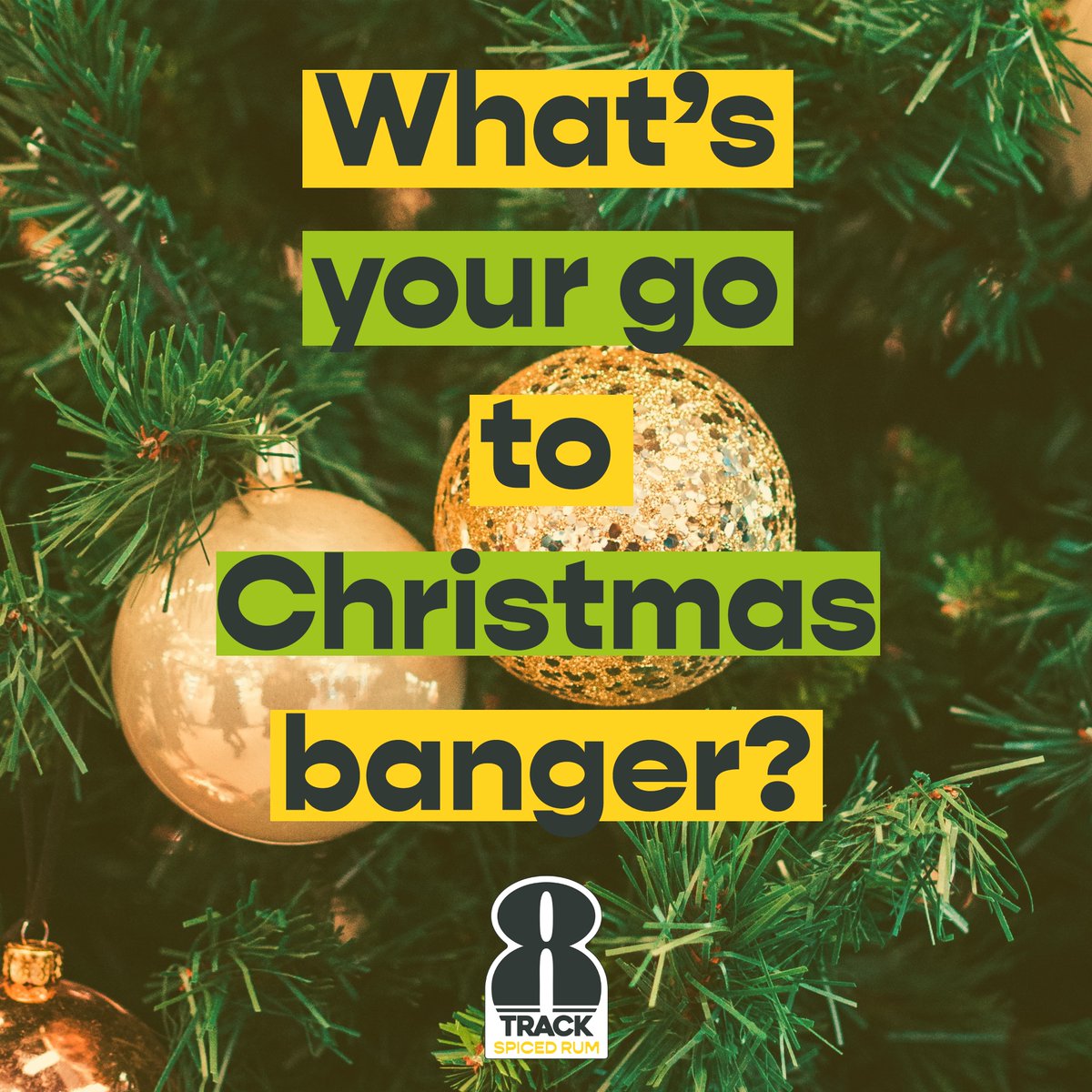 8trackrum's tweet photo. OKAY, we're ready! ππ
What's your go to Christmas banger? π€
The weirder the better π
#8trackrum #wherethemusicstarts #spicerum #christmasbanger #christmastime https://t.co/F1TekqEPku