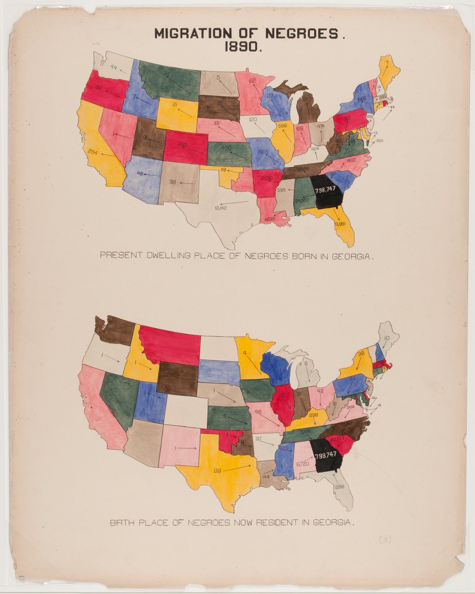 One of my first projects for graduate school involved revisiting a pre-1900 data visualization. I picked a set of WEB Du Bois maps and ended up going down a few rabbit holes...